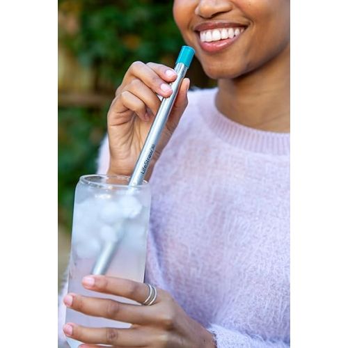  LifeStraw Sip - Reusable Stainless Steel Water Filter Drinking Straw