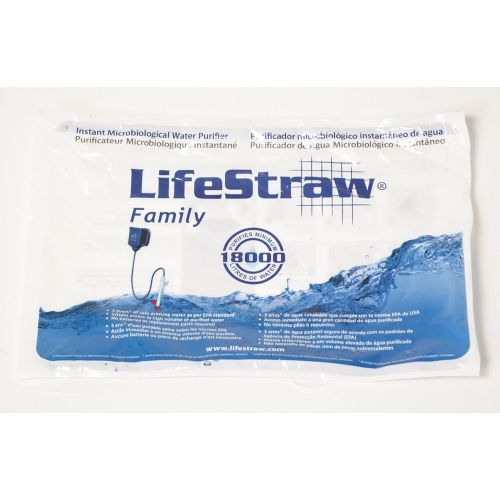  [아마존베스트]LifeStraw Family 1.0 Portable Gravity Powered Water Purifier for Emergency Preparedness and Camping