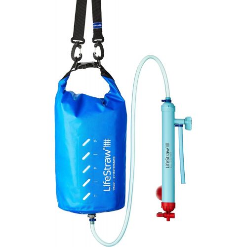  [아마존베스트]LifeStraw Mission Water Purification System, High-Volume Gravity-Fed Purifier for Camping and Emergency Preparedness