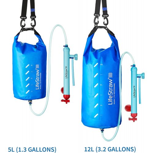  [아마존베스트]LifeStraw Mission Water Purification System, High-Volume Gravity-Fed Purifier for Camping and Emergency Preparedness