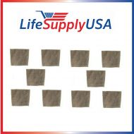 LifeSupplyUSA 10 Humidifier Filter Water Panel Pad for Aprilaire Humidifier Furnace fits models 400, 400A, and 400M