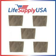 LifeSupplyUSA 5 Humidifier Filter Water Panel Pad for Aprilaire Humidifier Furnace fits models 400, 400A, and 400M