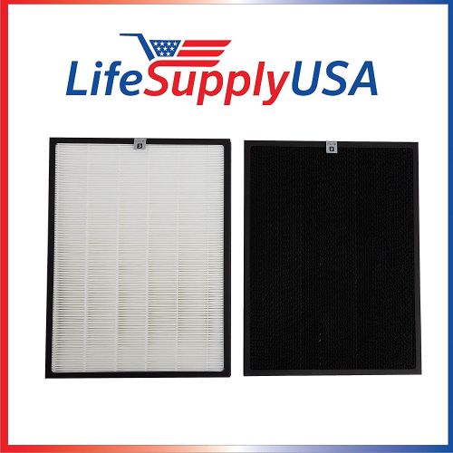  LifeSupplyUSA 3 Pack Replacement Filter Sets for Winix Filter J fits Hr950 & Hr1000 Air Purifiers