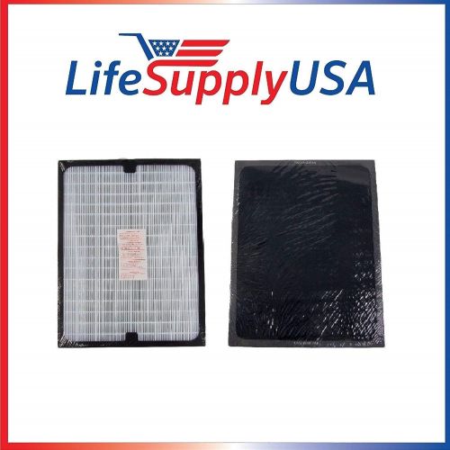  [아마존베스트]LifeSupplyUSA Replacement HEPA Filter Compatible with All Blueair 200 Series SmokeStop Smoke Stop 201, 203, 215B, 250E, 270E, and 303 air purifiers