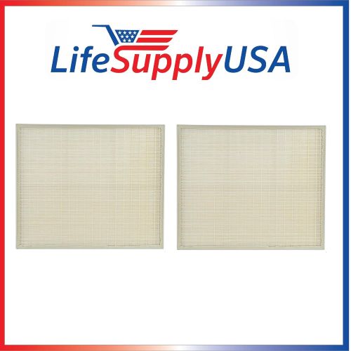  LifeSupplyUSA 2 Filters fit Whirlpool 1183054K (1183054) PLASTIC FRAME Designed To Fit Whispure Air Purifier Models AP350 AP450 AP510 AP45030HO - Compare To Whirlpool Part# 1183054, 1183054K Lar