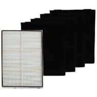 LifeSupplyUSA COMPLETE SET True HEPA Replacement Filter for Kenmore 83375 83376 with PLASTIC FRAME Includes 4 Pre-Filters
