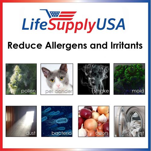  LifeSupplyUSA Replacement HEPA Filter for Envion AllergyPro Allergy Pro AP450 AP 450 Dimensions: 17.75 x 11.5 x 1.5