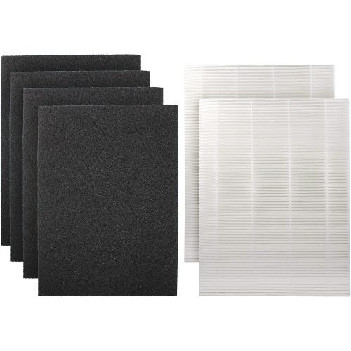  LifeSupplyUSA 2 HEPA and 4 Carbon Replacement Filter set for Coway AP-1216-FP AP-1216L