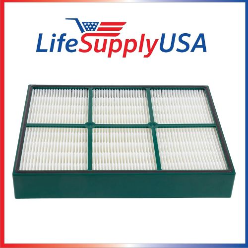  LifeSupplyUSA 2 Pack Replacement True HEPAtech Filter fits Hunter 30936 Quiet Flo Air Purifier