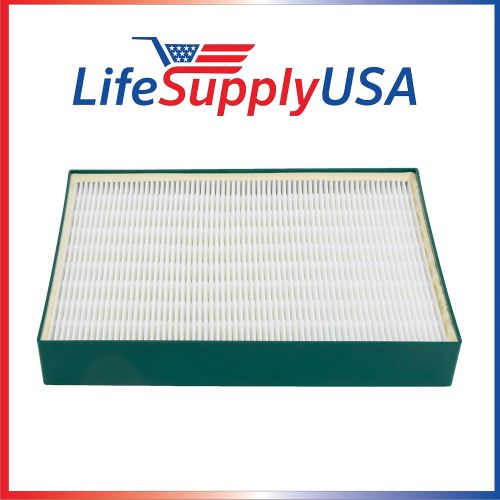  LifeSupplyUSA 2 Pack Replacement True HEPAtech Filter fits Hunter 30936 Quiet Flo Air Purifier