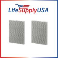 2 HEPA Air Purifier Filters for Winix 115115  PlasmaWave, Size 21 - By LifeSupplyUSA
