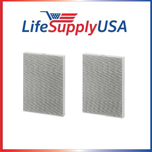  2 HEPA Air Purifier Filters for Winix 115115  PlasmaWave, Size 21 - By LifeSupplyUSA