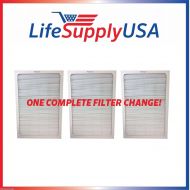 /LifeSupplyUSA Complete Set of 3 Filters to fit All Blueair 500 & 600 Series Air Purifier