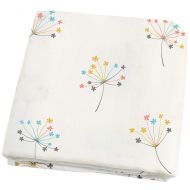 LifeTree Baby Swaddle Blankets, Dandelion Print Swaddle Wrap, Breathable Soft 70% Bamboo 30%...