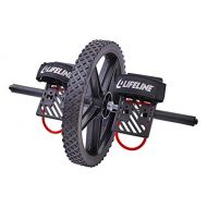 Lifeline Power Wheel for Ultimate Core Training Simultaneously Works up to 20 Muscles in Your Entire Body