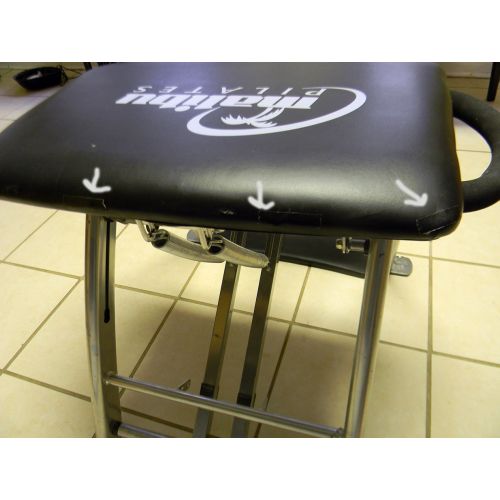  Malibu Pilates Chair with 3 Workout DVDs