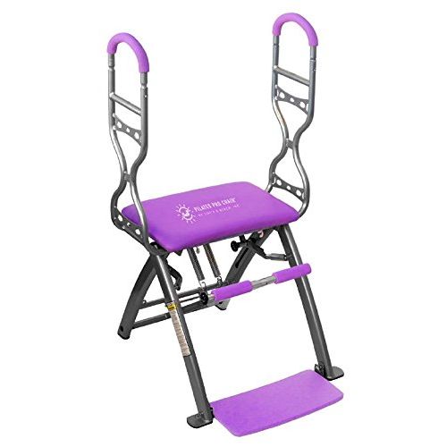  Lifes A Beach Pilates PRO Chair Max with Sculpting Handles + Shape Transform & Reform + Total Gym Home Workout + Adjustable Resistance Levels