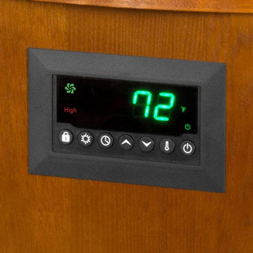  2 Lifesmart 6 Element 1800 Sq FT Portable Infrared Quartz Electric Space Heaters