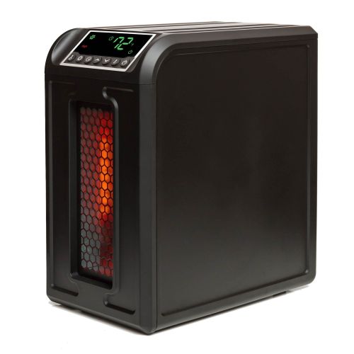  Lifesmart 3 Element 1500W Quartz Infrared Electric Portable Space Heaters (Pair)