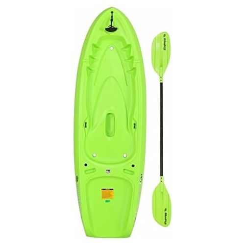 라이프타임 Lifetime 90765 Lime Green 6.5-Ft Youth Recruit Beginner Emotion Kayak with Paddle