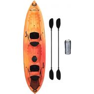 Lifetime Spitfire 12' Tandem Sit-on Kayak with 2 Paddles-Orange