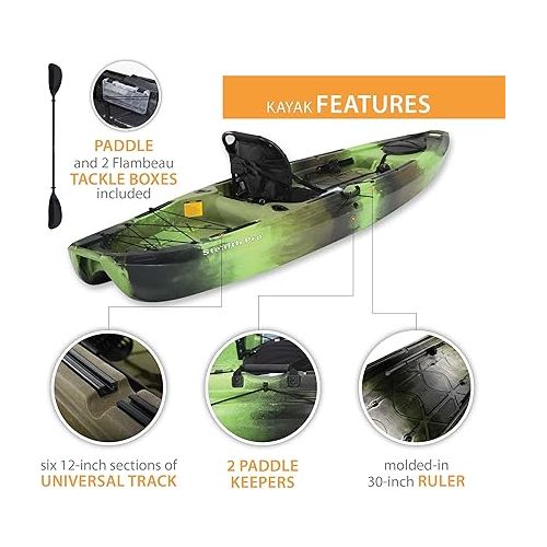 라이프타임 Emotion Stealth Pro Angler 118 Fishing Kayak