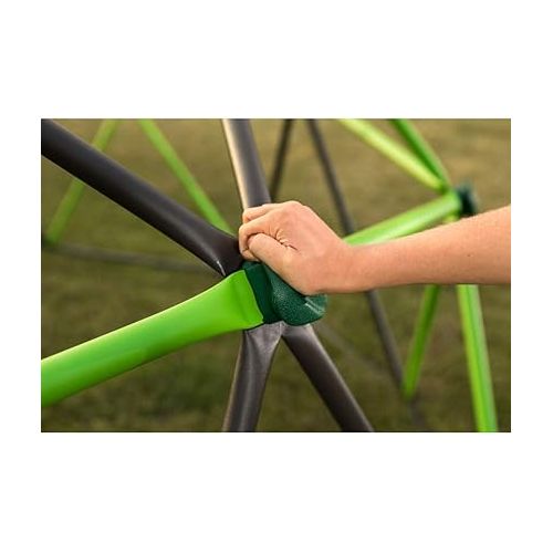 라이프타임 Lifetime 90951 Geometric Dome Climber Jungle Gym, 5.5' High x 11' Wide, Mantis Green & Bronze, 66-Inch