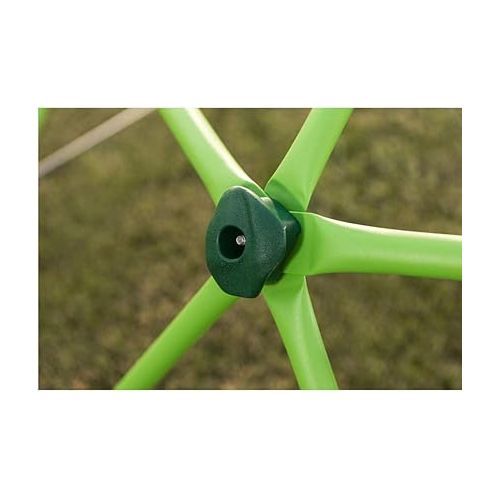 라이프타임 Lifetime 90951 Geometric Dome Climber Jungle Gym, 5.5' High x 11' Wide, Mantis Green & Bronze, 66-Inch