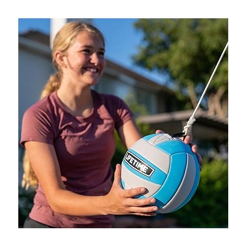 라이프타임 Lifetime 91009 Portable Tetherball System, Black