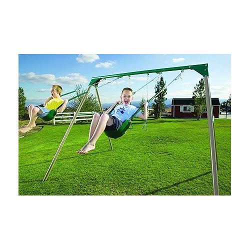 라이프타임 Lifetime Heavy Duty A-Frame Metal Swing Set