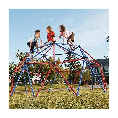 라이프타임 Lifetime Geometric Dome Climber Play Center (Primary Colors), 60-Inch