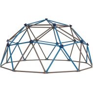 Lifetime 90939 Geometric Dome Climber Jungle Gym, 4.5' High x 9' Wide, Blue & Brown