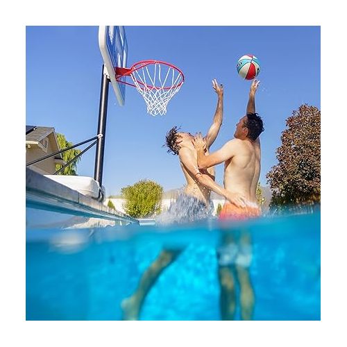 라이프타임 Lifetime Poolside Portable Basketball Hoop, 44-Inch Fusion Backboard