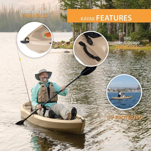 라이프타임 [아마존베스트]Lifetime Tamarack Angler 100 Fishing Kayak