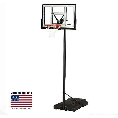 라이프타임 Lifetime 90584 Portable Basketball System, 46 Inch Shatterproof Backboard