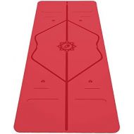 Liforme Love Yoga Mat - The Worlds Best Eco-Friendly, Non Slip Yoga Mat with The Original Unique Alignment Marker System. Biodegradable Mat Made with Natural Rubber & A Warrior-Lik