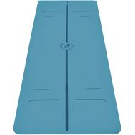 Liforme Evolve Yoga Mat - The Worlds Best Eco-Friendly, Non Slip Yoga Mat with The Original Unique Alignment Marker System. Biodegradable Mat Made with Natural Rubber & A Warrior-L