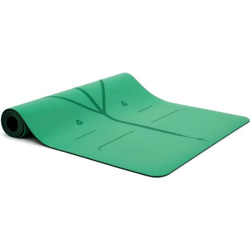  Liforme Travel Yoga Mat - The Worlds Best Eco-Friendly, Non Slip Yoga Mat with The Original Unique Alignment Marker System. Biodegradable Mat Made with Natural Rubber & A Warrior-L