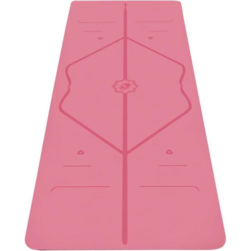  Liforme Travel Yoga Mat - The Worlds Best Eco-Friendly, Non Slip Yoga Mat with The Original Unique Alignment Marker System. Biodegradable Mat Made with Natural Rubber & A Warrior-L