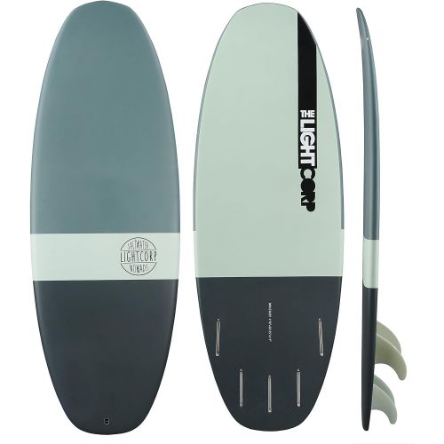  Light The Wake 3 Tone Grey - Epoxy - Future Surfboard