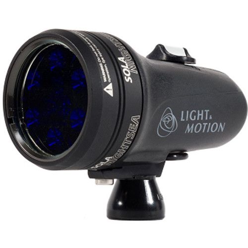  Light & Motion Sola NightSea LED Dive Light (Black, US)