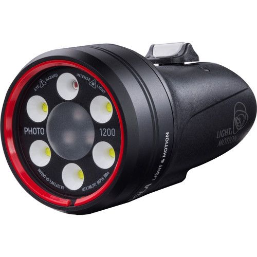  Light & Motion Sola Photo 1200 Red LED Dive Light (US)