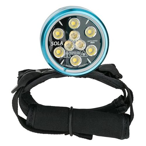  Light & Motion SOLA Dive 800 S/F Black Underwater Light