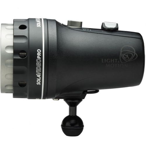  [아마존베스트]Light and Motion Light & Motion SOLA Video Pro 9600 FC Underwater Light, Black/Titanium