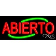 Light Master 24x10x3 inches Abierto NEON Advertising Window Sign