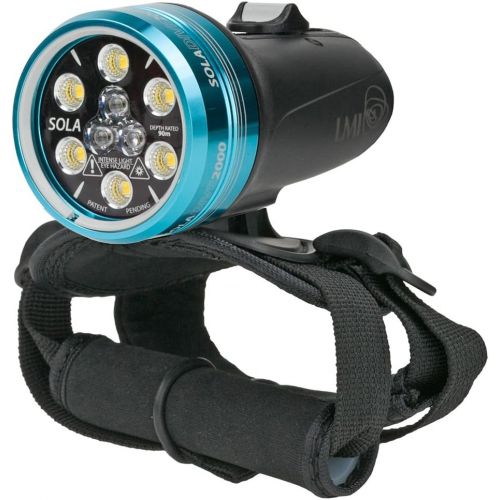  Light and Motion Light & Motion SOLA Dive 2000 SF Light, Black