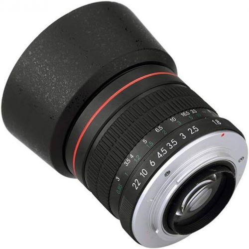  Lightdow 85mm F1.8 Medium Telephoto Manual Focus Full Frame Portrait Lens for Nikon D7500 D7200 D5600 D5500 D5300 D5200 D5100 D3500 D3400 D3300 D3200 D850 D810 D800 D750 D610 D500