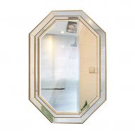 Lighted Vanity Mirrors Bathroom Mirrors Wall-Mounted Mirror Wall-Mounted Bathroom Mirror Home Bathroom Mirror Sink Wall-Mounted Vanity Mirror Multilateral Decorative Mirror Wall-Mounted Vanity Mirrors