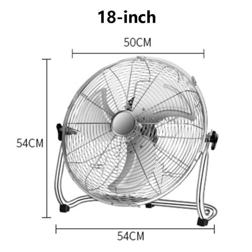  Lighting FAN LYFS Desk Pedestal Electrical 3-Spee Stand D Oscillating Desktop 18-InchLow Noise Energy Efficient