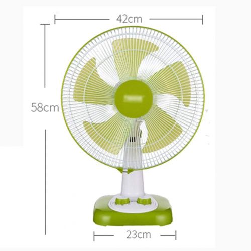  Lighting FAN LYFS Standing Pedestal Oscillating Desk Table Electrical 3-Speed Desktop, 60 Minutes On/Off Timer Rotated Low Noise Energy Efficient Ideal for Home Or Office